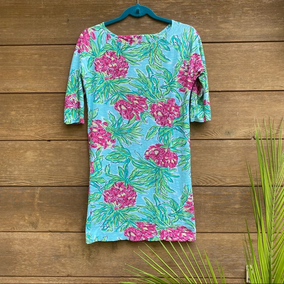 Lilly Pulitzer Tropical Print Cassie Dress - Picture 1 of 6